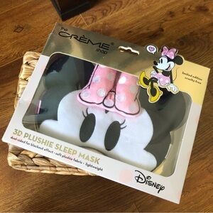 Creme Shop 3D plushie sleep mask: Disney Minnie Mouse (Limited Edition)